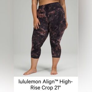 Lululemon lululemon Align High-Rise Crop 21"